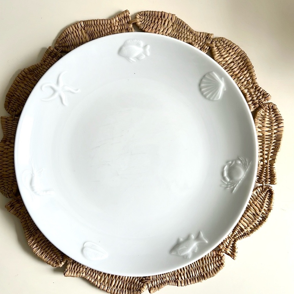 Williams & Sonoma Apilco Ocean Dinner Plates